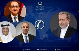 I.R. Iran, Ministry of Foreign Affairs- Qatari , Syrian and Egyptian FMs hold consultations with top Iranian diplomat Araghchi