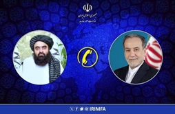 I.R. Iran, Ministry of Foreign Affairs- Telephone conversation held between foreign ministers of Iran&#160; caretaker govt. of Afghanistan